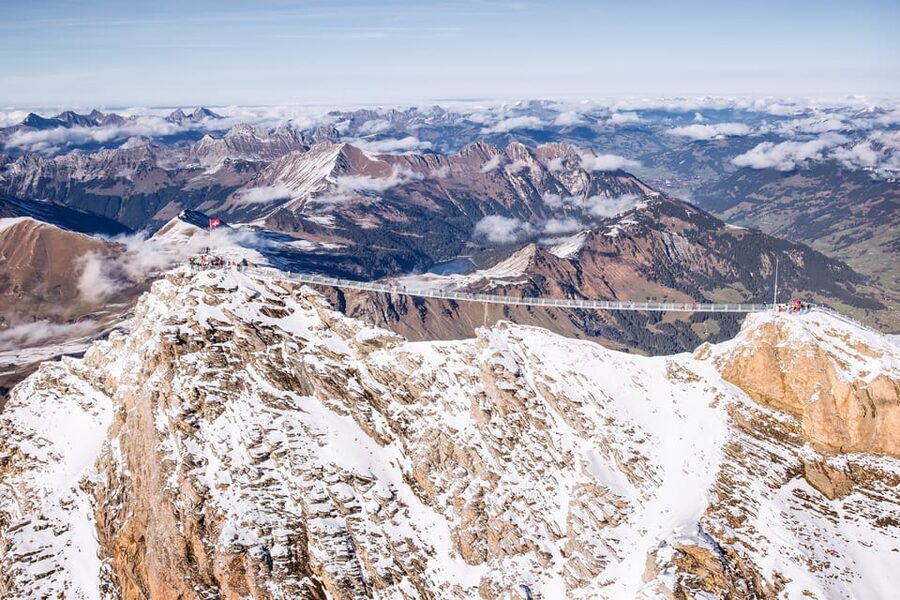 Full-Day Trip to Riviera Col du Pillon & Glacier 3000 - Glacier 3000: how the day becomes all about the high Alps