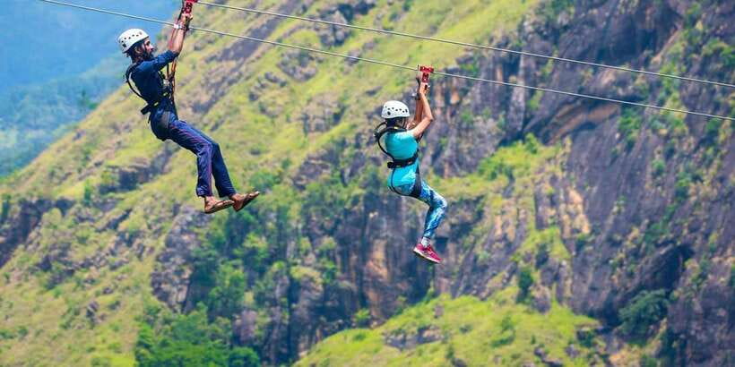 Galle/Weligama/Mirissa/Hiriketiya/Tangalle: Day Trip to Ella - Flying Ravana Mega Zipline: adrenaline with a big view payoff