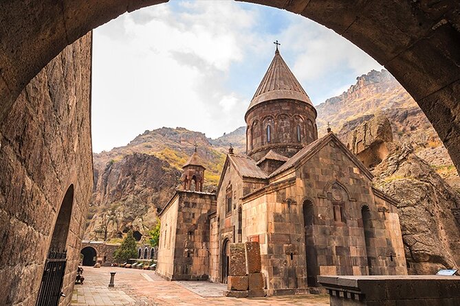 Garni, Geghard & Symphony Small-Group Day Trip with Lavash Baking - Geghard Monastery: UNESCO Rock-Cut Churches and the Holy Lance Story