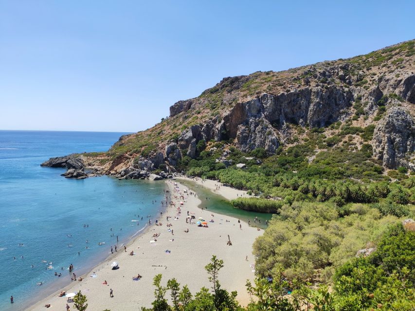 Georgioupolis: Preveli Palm Beach Day Trip by Bus and Boat - Preveli Palm Beach: the South Coast “Tropical” Moment