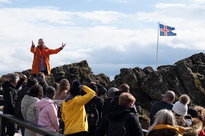 Golden Circle with Kerid Volcanic Crater Day Tour from Reykjavik - Gullfoss Falls: two steps of power (and time to feel it)