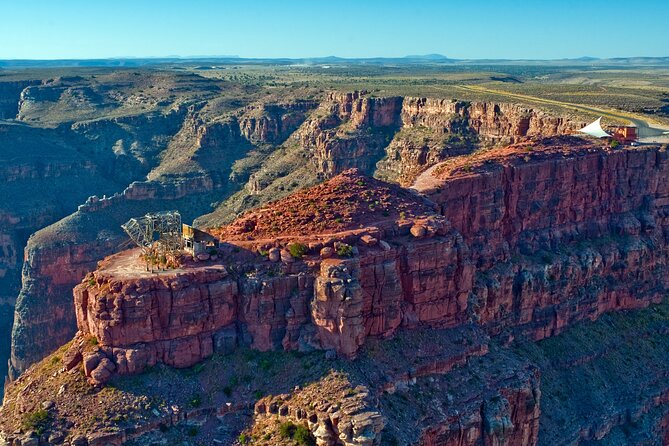Grand Canyon West Rim Day Trip by Helicopter from Las Vegas - Eagle Point: the eagle-shaped rock and time for the Hualapai village