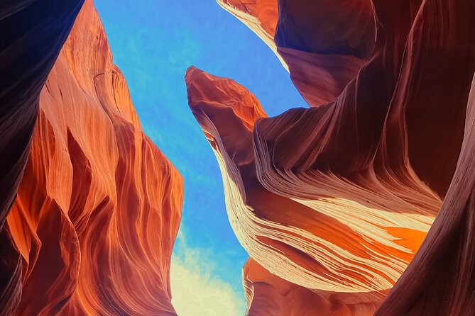 Guided Antelope Canyon & Horseshoe Bend Day Tour from Las Vegas - Glen Canyon Dam overlook: a final panoramic reset