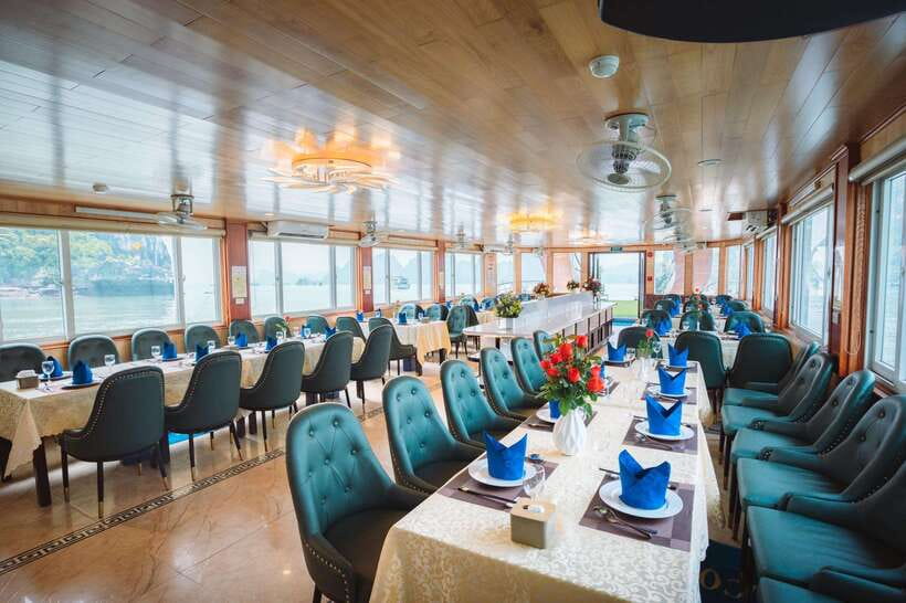 Ha long Bay day trip with Deluxe cruise - The Sunset Party Back at the Harbor