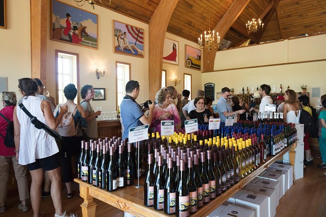 Hamptons, Sag Harbor & Outlet Shopping, 1-Day Tour from NYC - Duck Walk Vineyards Wine Tasting: The Included Hour That Changes the Mood