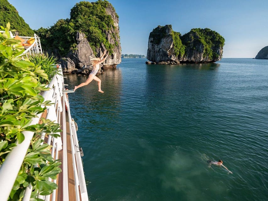 Hanoi: Cat Ba Island & Lan Ha Bay Day Trip Cruise with Lunch - Lunch on the water: a real meal, not a token bite