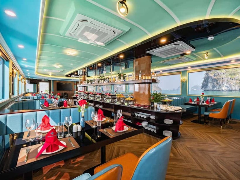 Hanoi: Ha Long Bay Full Day Trip - Amethyst Luxury Cruise - The morning cruise: check-in, iconic islets, and lunch that doesn’t feel like a snack