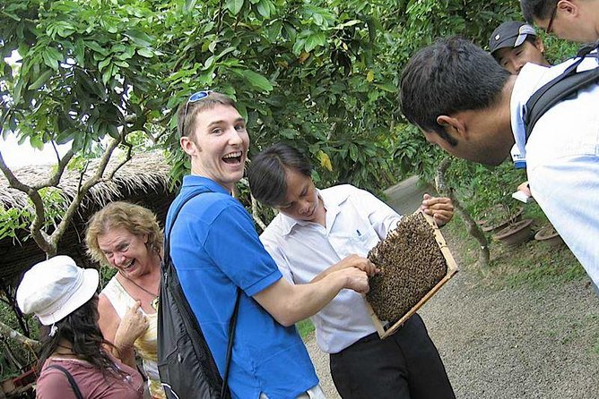 HCM:Mekong Delta Boat,Khotcake cooking Coconut Village,SmallGroup - On the water in My Tho: islands, bee farms, and the coconut canal row