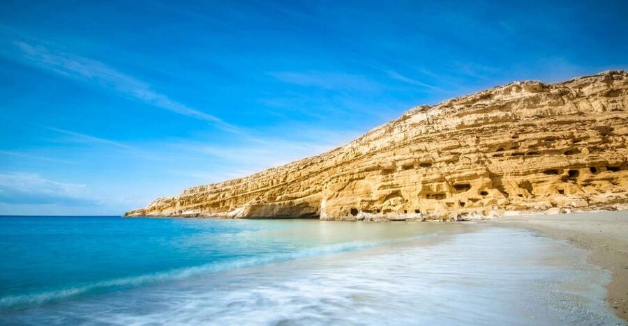 Heraklion: Matala Beach, Hippie Caves & Odigitria Monastery - South Crete in a day: how the timing really feels