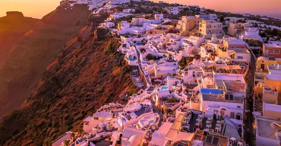 Heraklion: Santorini Day Trip with Boat Transfer & Oia Visit - SeaJets ferry ride: comfortable seats plus open-deck views