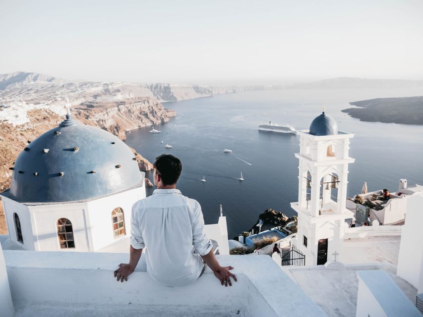 Heraklion: Santorini Day Trip with Boat Transfer & Oia Visit - Guided bus routing and history you can actually use