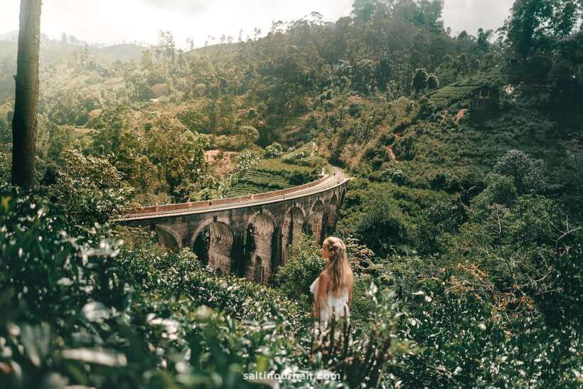 Hikkaduwa/Galle/Mirissa/Hiriketiya/Tangalle:Day Trip to ELLA - Demodara-to-Ella Train Ride and Nine Arch Bridge Photos