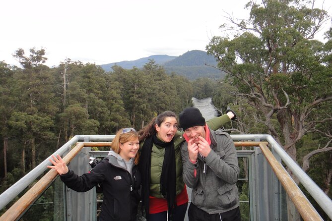 Hobart: Tahune Airwalk, Hastings Caves & Thermal Springs Pool - Huon Valley drive and seasonal stops: honey, apples, cherries