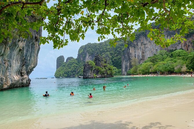 Hong Islands One Day Tour From Krabi - Koh Lao Lading: cliffs, sheltered sand, and another swim chance