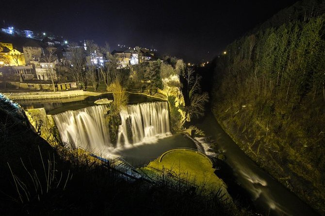 Jajce, Travnik and Pliva watermills - Day Tour from Sarajevo - Pliva Waterfall: 17 Meters, and the River Meets Here