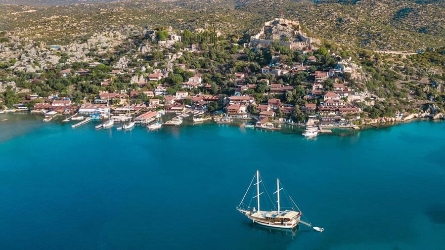 Kas: (Small Group) Day Trip to Kekova Island, Demre & Myra - The Ancient City of Myra: Roman Theater and Rock-Cut Tombs