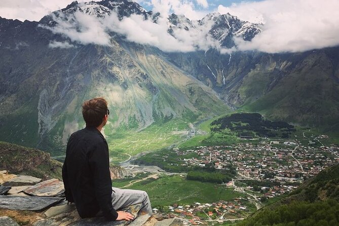 Kazbegi • Gudauri - private day trip to Mountains - Gudauri Ski Resort and Jvari Pass: mountains at altitude plus a Soviet-era pause