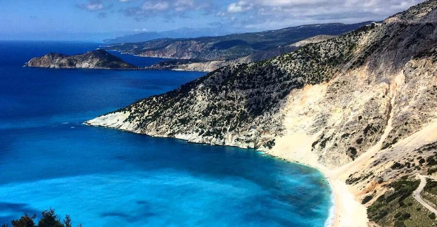 Kefalonia: Melissani Lake, Drogarati Cave, & Myrtos Day Trip - Myrtos Beach: The Big Payoff with 2.25 Hours to Swim