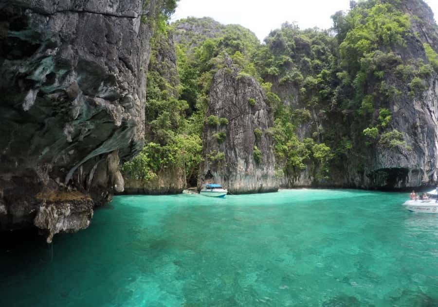 Khao Lak: Phi Phi & Bamboo Island Day Trip by Speedboat - Pileh Lagoon snorkeling: turquoise water and real marine time