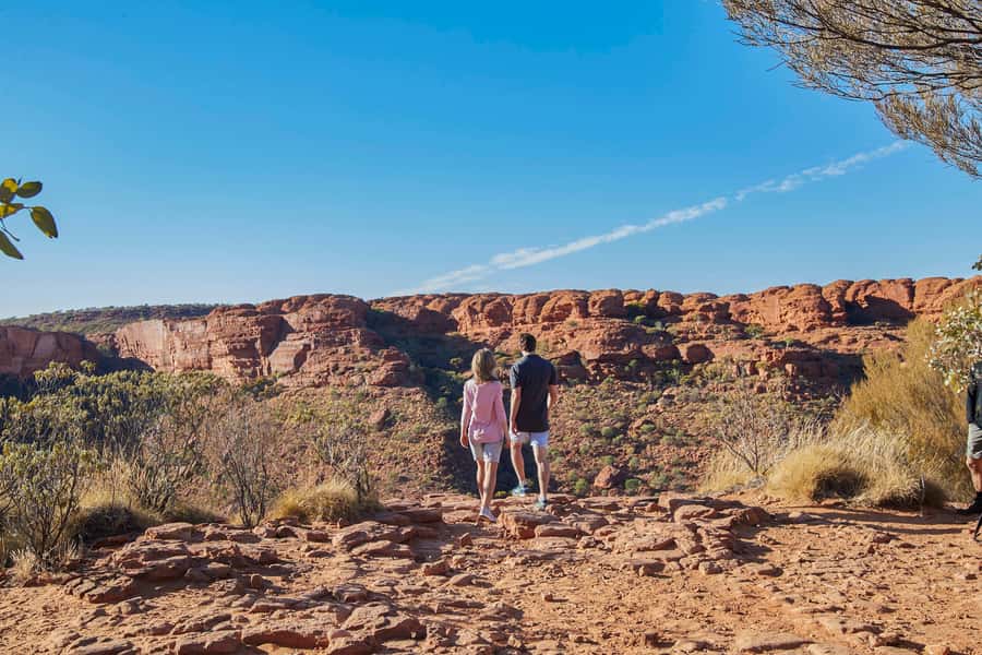 Kings Canyon: Full-Day Tour from Ayers Rock Resort - The Garden of Eden: The Oasis Break in the Middle