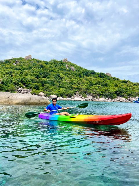 Ko Tao: Tao-Nangyuan Snorkeling Day Trip with Meals & Sunset - Aow Leuk: sandy bottom snorkeling and the harmless-shark possibility