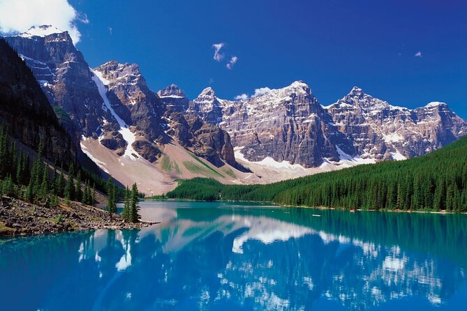 Lake Louise Moraine Lake Day Trip from Banff Calgary Canmore - Moraine Lake in peak season: the access you’re paying for