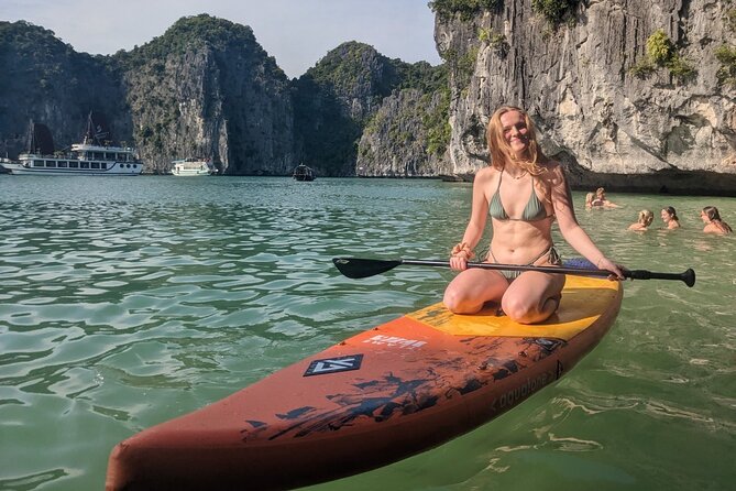 Lan Ha Bay day tour from Cat Ba Town - Serenity Premium Cruise - Kayaking the Dark & Light Cave area (and when the plan changes)