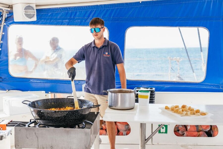 Lanzarote: Day Trip to the Papagayo Beaches by Catamaran - Lunch on Board: Paella or Pasta, Plus Fruit and Real Drink Time