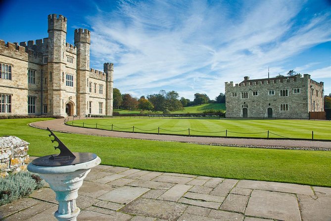 Leeds Castle, Canterbury Cathedral and Cliffs of Dover Day Trip - Leeds Castle: royal owners, gardens, and the maze walk