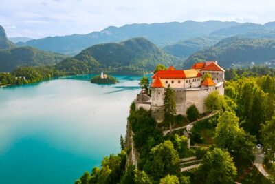 Ljubljana and Bled Lake - Small Group - Day Tour from Zagreb - The van tour part: hilltop Castle Mokrice and the energy of Krško