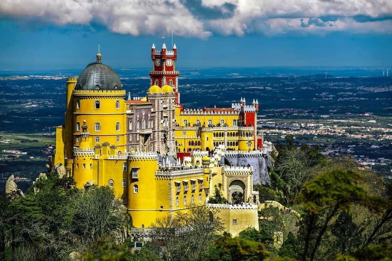 Magical Day Trip: Pena Palace, Sintra, CaboDa Roca & Cascais - Castle of the Moors: real old stone and big views