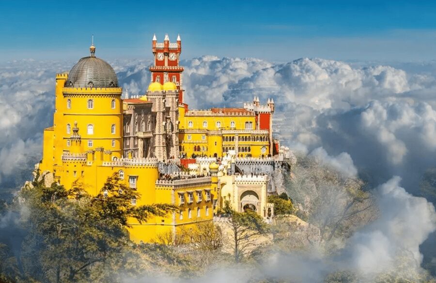 Magical Day Trip: Pena Palace, Sintra, CaboDa Roca & Cascais - Monserrate Palace: a mix of styles you can feel in your feet