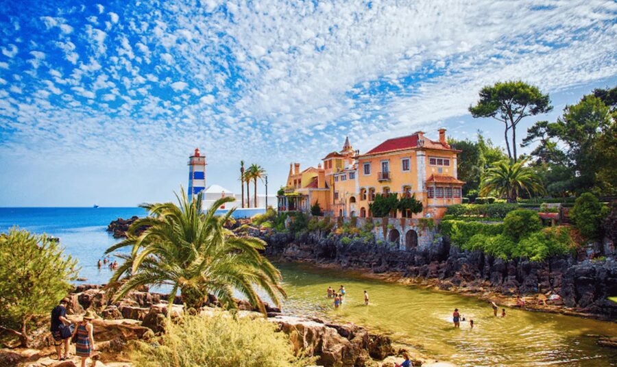 Magical Day Trip: Pena Palace, Sintra, CaboDa Roca & Cascais - Boca do Inferno and Cascais: from dramatic to charming