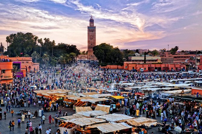 Marrakech Day Trip From Agadir - Stop One: Jemaa el-Fnaa Morning Square Energy (Free Time First)