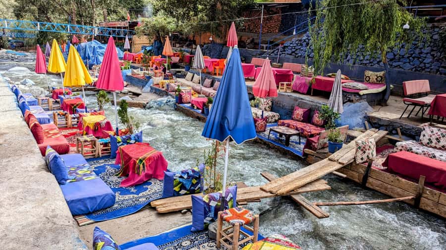 Marrakech: Ourika Valley Waterfalls & Atlas Mountains Trip - Setti Fatma waterfalls hike: steep steps, big payoff