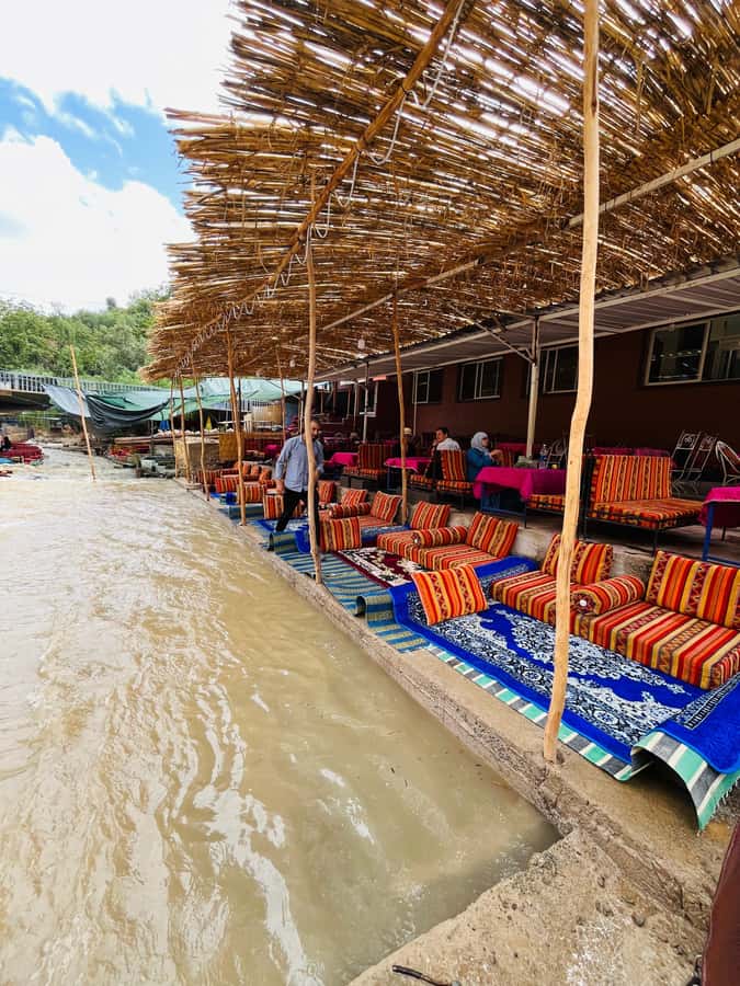 Marrakech: Ourika Valley Waterfalls & guided hike - Lunch and riverside time on the Ourika River: rest, eat, reset