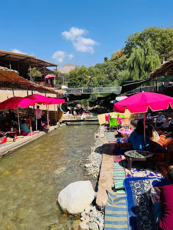 Marrakech: Ourika Valley Waterfalls & guided hike - Berber villages and tea hospitality: a small stop with big payoff
