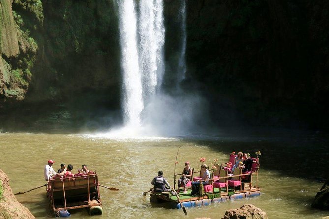 Marrakech: Ouzoud Waterfalls Guided Day Trip with Boat Ride - Lunch by the River: Plan Your Own Budget and Your Appetite