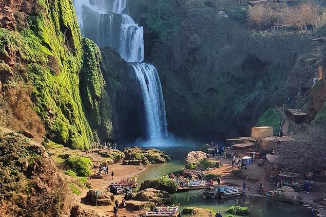 Marrakech: Ouzoud Waterfalls Guided Day Trip with Boat Ride - Arriving at Ouzoud: guided trails, viewpoints, and real waterfall time