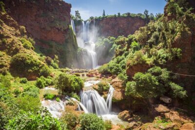 Marrakech to Ouzoud Waterfalls Day Trip with Local Guide & Boat - Getting to Ouzoud Falls: 110 meters of cascading views