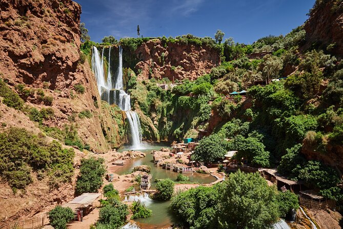 Marrakech to Ouzoud Waterfalls Day Trip with Local Guide & Boat - Berber village time: what it adds to the waterfall focus
