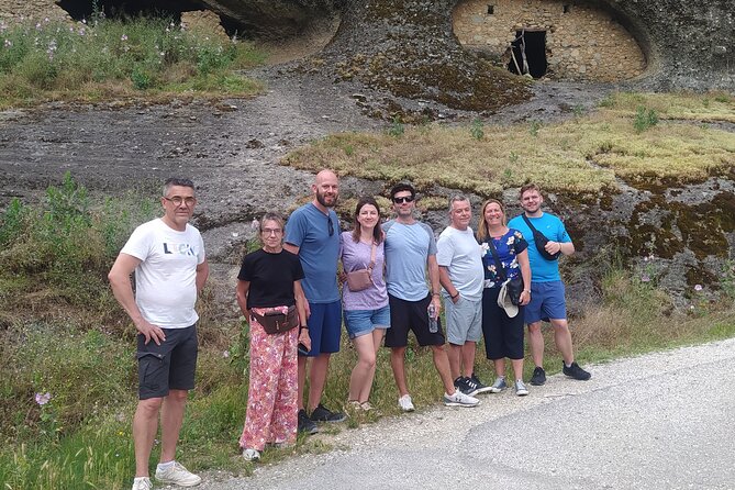Meteora Day Trip with central Pick up & optional Lunch - Stop 2: The Hermit Caves of Badovas (a great warm-up)