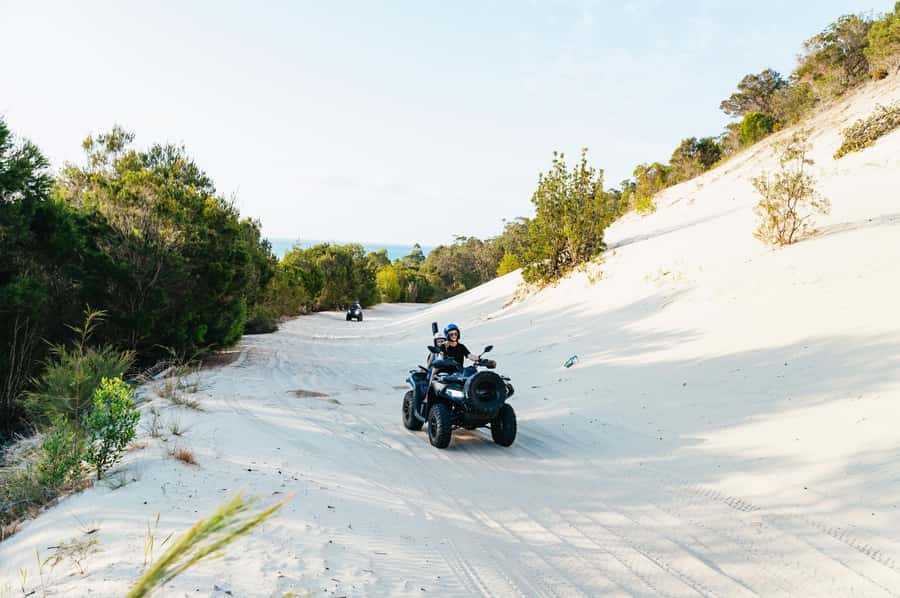 Moreton Island: Tangalooma Day Trip with ATV Quad Bike Tour - Lunch voucher and resort time: how to avoid running out of day