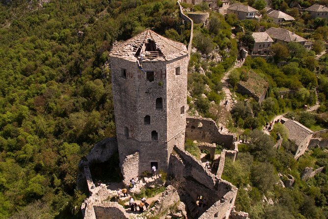 Mostar,Kravica Waterfall,Blagaj,Počitelj - Day Tour from Sarajevo - Počitelj: UNESCO-listed stone town without the chaos