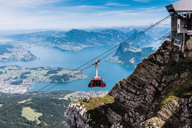 Mt Pilatus and Lucerne Day Trip from Zurich With Lake Cruise - Up Mt Pilatus from Kriens: the gondola and cable car feel like the best shortcut