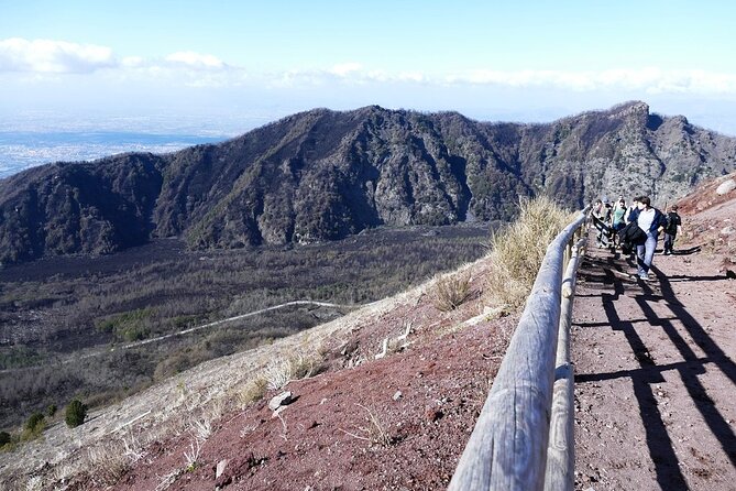 Mt Vesuvius Half-Day Trip from Naples - The hike to the crater rim: what the “medium-to-high fitness” label means