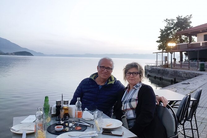 North Macedonia: Ohrid & Saint Naum Day Tour from Tirana - The return drive: Albania’s lake perimeter and Lin Village viewpoints