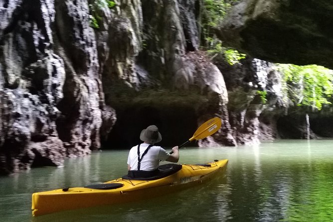 Phang Nga Bay kayaking day trip - Sea kayaking in Phang Nga Bay: no experience needed, but you’ll still work a bit