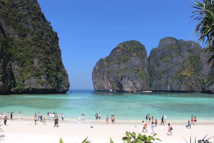 Phi Phi & Bamboo Islands: Premium Day Trip w/ Seaview Lunch - Maya Bay: the famous beach, time-managed for reality
