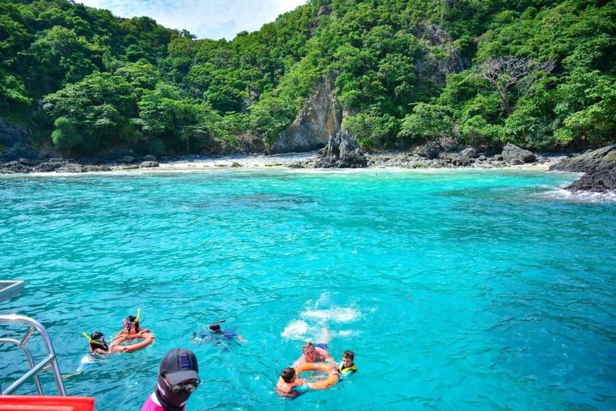 Phuket: Coral & Racha Islands Day Trip By Speedboat - Chalong Pier to Racha Island: Snorkel, Swim, Repeat